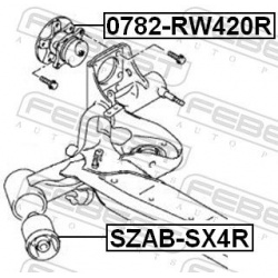 Guolis gl. rato komplektas Fiat Sedici/Suzuki SX4/S-Cross/Vitara 1.0-2.0D 06-