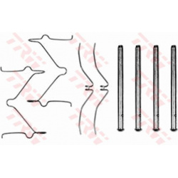  priedų komplektas, diskinių stabdžių trinkelės