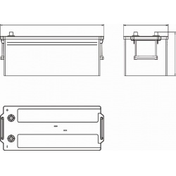 Akumuliatorius 185Ah 1100A