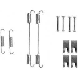  priedų komplektas, stabdžių trinkelės
