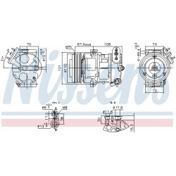 COMPRESSOR, AIR CONDITIONING