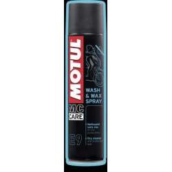 Aerozolis valymui MOTUL WASH & WAX SPRAY E9 400ml