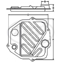 Filtras aut. pavarų dėžės