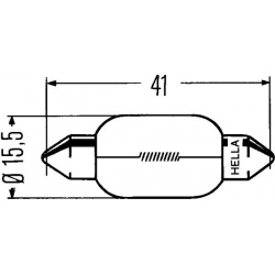 Lemputė 12V 15W