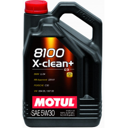 Alyva MOTUL 8100 X-CLEAN+ 5W30 5L