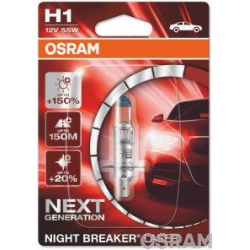 Lemputė H1 NIGHT BREAKER LASER +150%