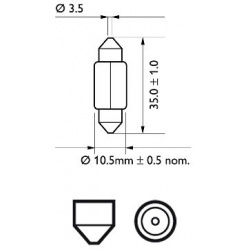 Lemputė C5W