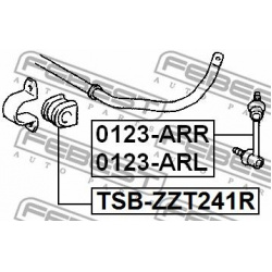 Laikiklis stabilizatoriaus