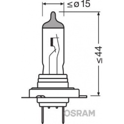 Lemputė H7 12V 55W