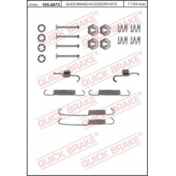  priedų komplektas, stabdžių trinkelės