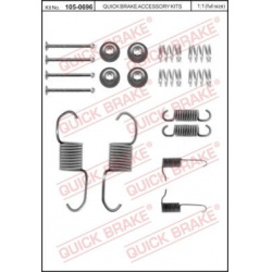  priedų komplektas, stabdžių trinkelės