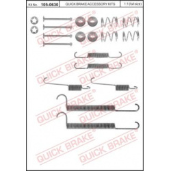  priedų komplektas, stabdžių trinkelės