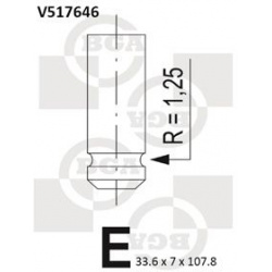 Vožtuvas 33,6x7x107,8