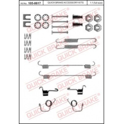  priedų komplektas, stabdžių trinkelės