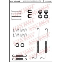  priedų komplektas, stabdžių trinkelės