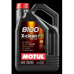 NEBEGAMINAMAS Alyva MOTUL 8100 X-CLEAN FE 5W30 5L