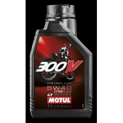 Alyva MOTUL 300V 5W40 FACTORY LINE OFF ROAD 4T 1L