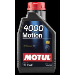 Alyva MOTUL 4000 MOTION 15W40 1L