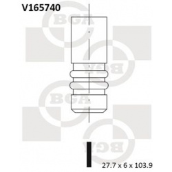 Vožtuvas 27,7x6x103,9mm