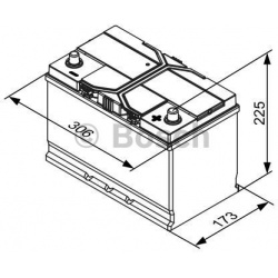 Akumuliatorius 85Ah 12V  800A