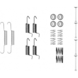  priedų komplektas, stovėjimo stabdžių trinkelės