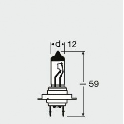 Lemputė H7 24V