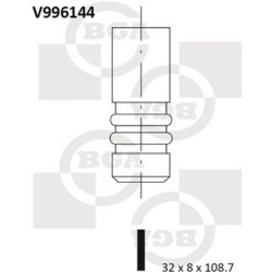 Vožtuvas išmetimo 32x8x108,7