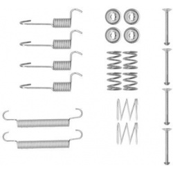  priedų komplektas, stovėjimo stabdžių trinkelės