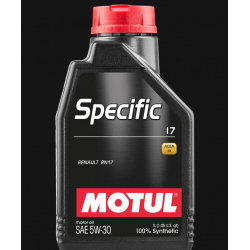 Alyva MOTUL SPECIFIC 17 5W30 5L