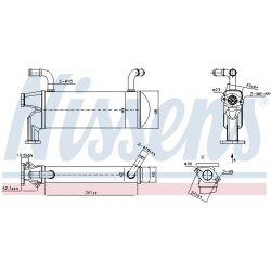 EGR aušintuvas VW Amarok/Crafter 30-35/30-50 2.0D/2.5D 06-