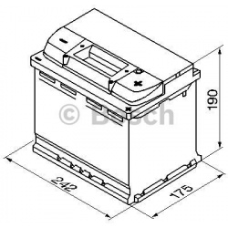 Akumuliatorius 63Ah 610A S5